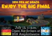 The World Cup Final 2014 night at BSR Amphitheatre